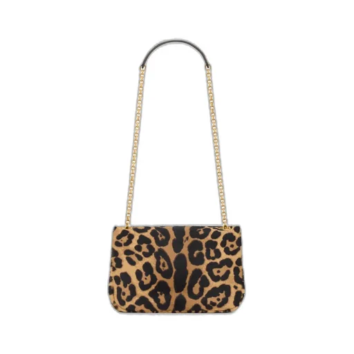 Saint Laurent Jamie 4.3 Animal Patterned Mini Shoulder Bag