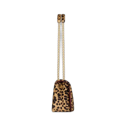 Saint Laurent Jamie 4.3 Animal Patterned Mini Shoulder Bag