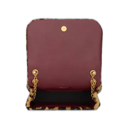 Saint Laurent Jamie 4.3 Animal Patterned Mini Shoulder Bag