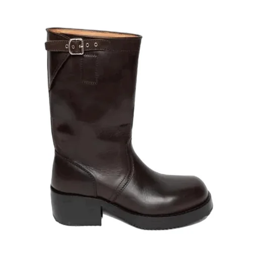 Round-Toed Ankle Boots