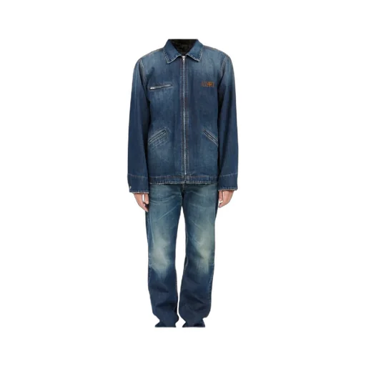 Zip-Fastening Denim Jacket