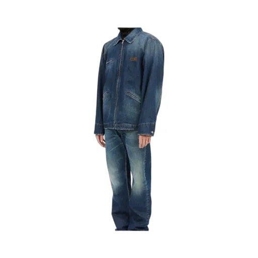 Zip-Fastening Denim Jacket