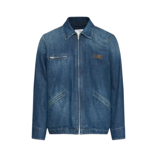 Zip-Fastening Denim Jacket