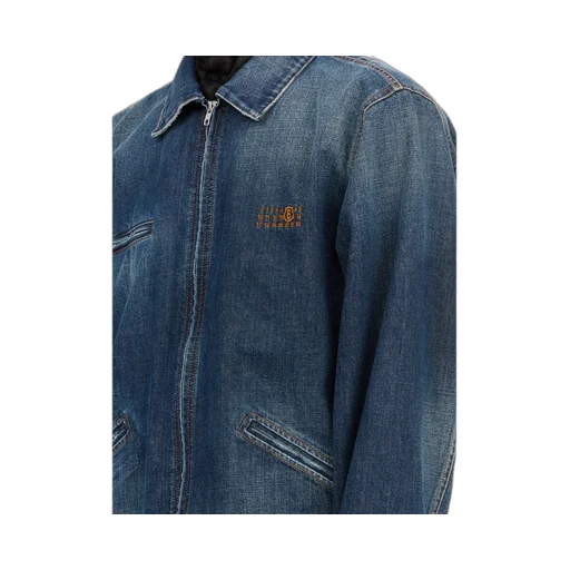 Zip-Fastening Denim Jacket