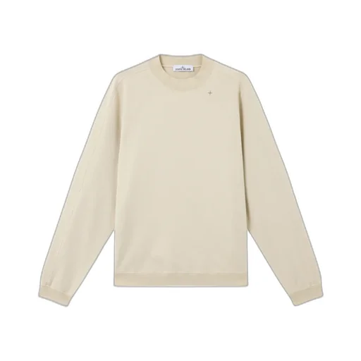 Stone Island Logo-Embroidered Crewneck Sweatshirt