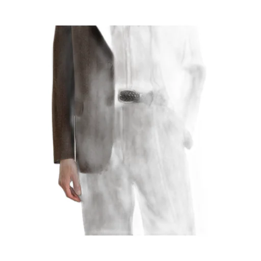 Pinstripe-Pattern Wool Trousers