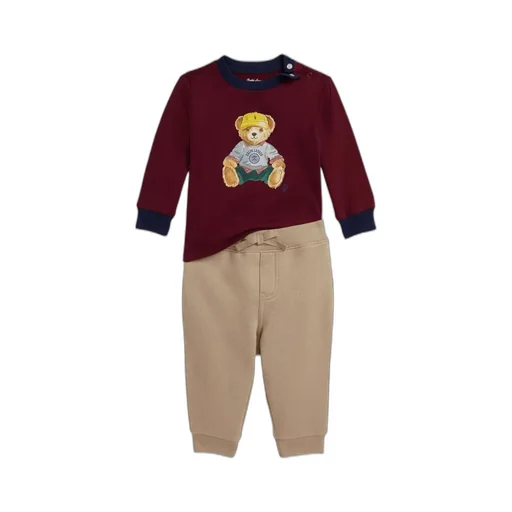Polo Ralph Lauren Kids Polo Bear Jersey T-Shirt & Fleece Trousers