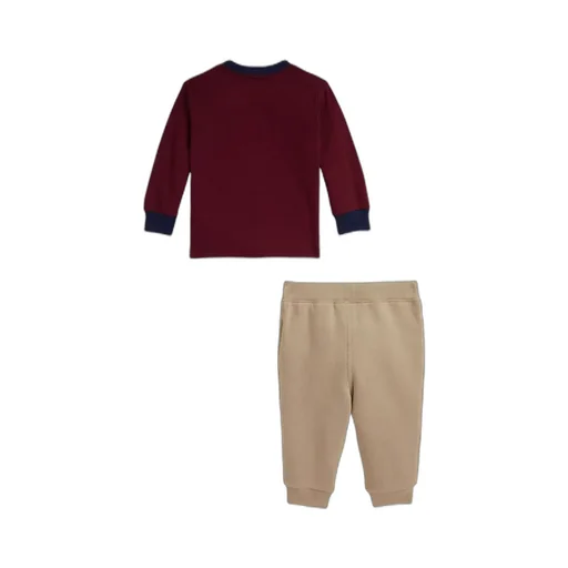 Polo Ralph Lauren Kids Polo Bear Jersey T-Shirt & Fleece Trousers