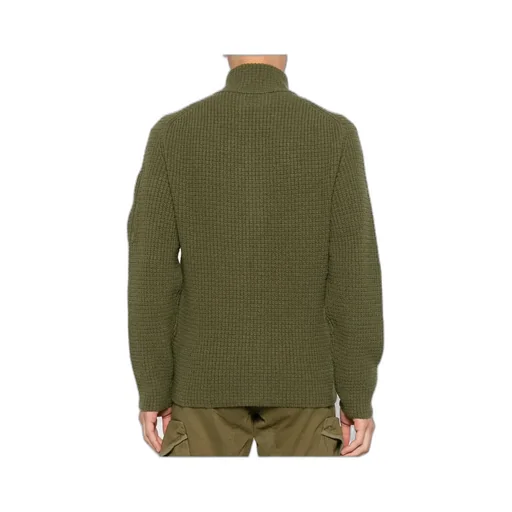 C.P. Company Lens Detail Full Zip Cardigan
