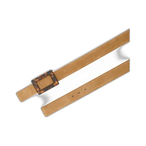 Belle Vivier Suede Belt