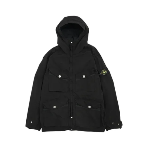 Light Compact Touch Poly-Tc Jacket Black