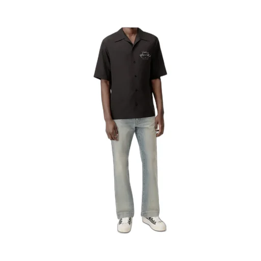 Amiri Embroidered Short Sleeve Shirt