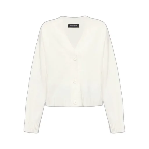 Wool Blend V-Necked Sweater