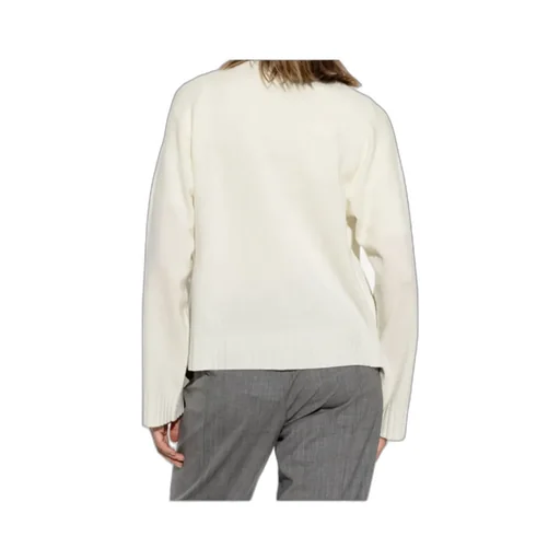 Wool Blend V-Necked Sweater