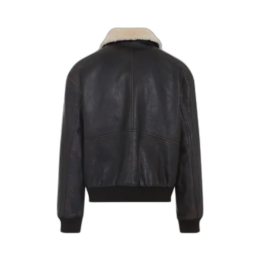 Bomber Leather Jacket