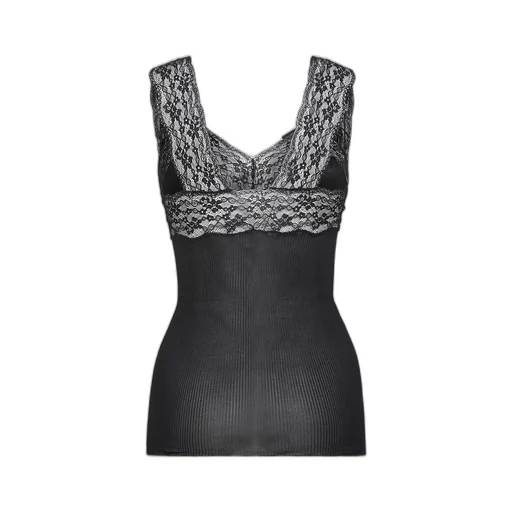 Saint Laurent Lace Detailed Sleeveless Top