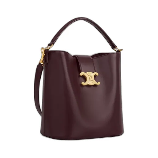Medium Bucket Louise In Smooth Calfskin