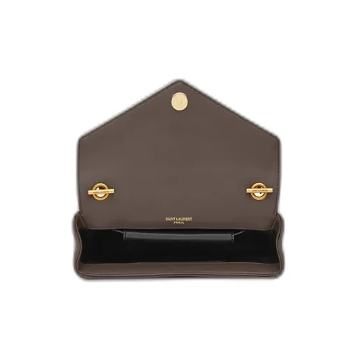 Saint Laurent Loulou Logo Plaque Mini Shouler Bag