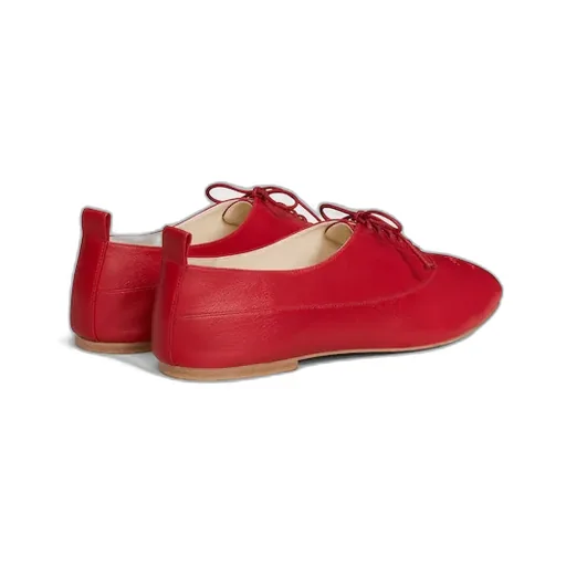 Celine Lise Perforated Triomphe Richelieu In Lambskin