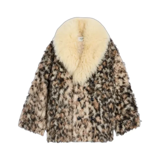 Coat In Mohair Alpaca