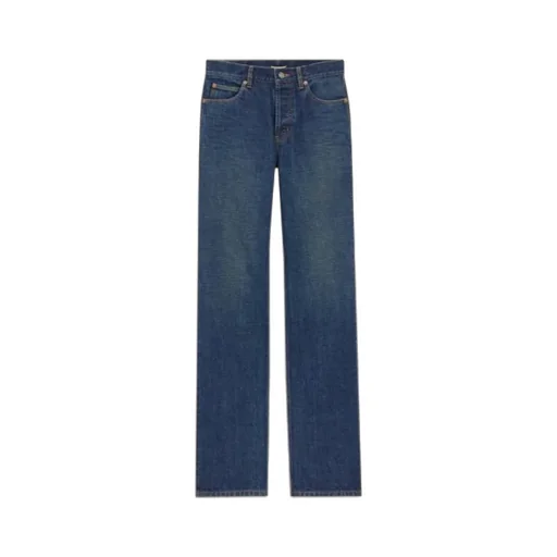 Saint Laurent Nico Low-Rise Jeans