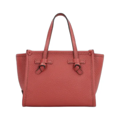 Mini Miss Marcella Knotted Leather Tote Bag