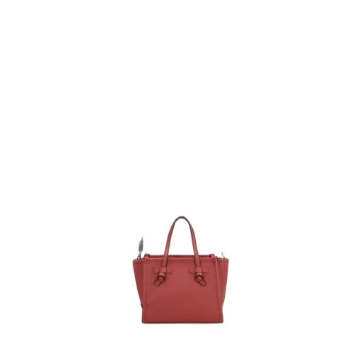 Mini Miss Marcella Knotted Leather Tote Bag