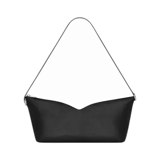Le Tuc Giant Crossbody Bag In Grained Leather