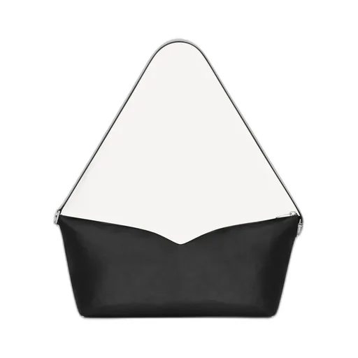 Le Tuc Giant Crossbody Bag In Grained Leather