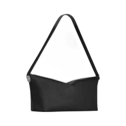 Le Tuc Giant Crossbody Bag In Grained Leather