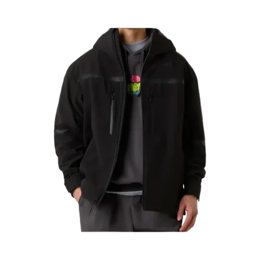 The North Face Logo Embroidered Hooded Jacket