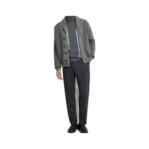 Shawl-Collar Cardigan