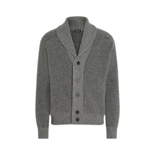 Shawl-Collar Cardigan