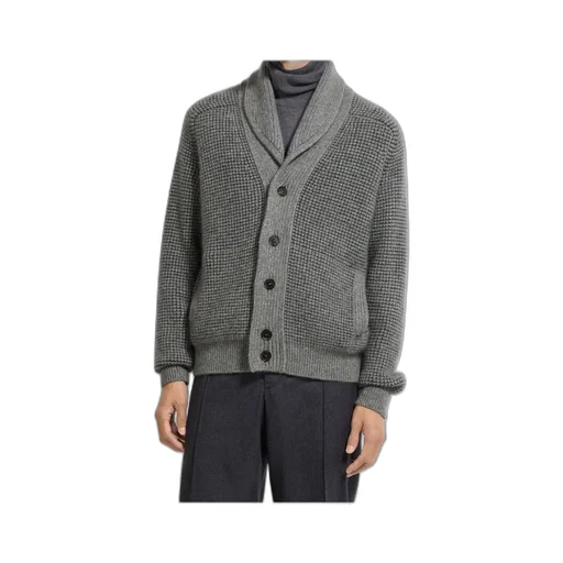 Shawl-Collar Cardigan