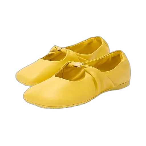 Pebble Soft Ballerina In Nappa Lambskin