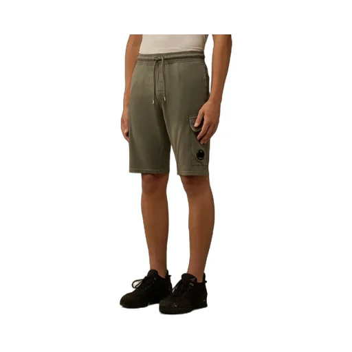 Drawstring-Waist Cargo Shorts