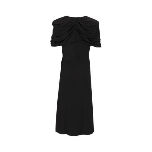 Stella Mccartney Draped Zipped Midi Dress