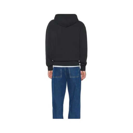 Maison Kitsuné Fox Head Patch Drawstring Hoodie
