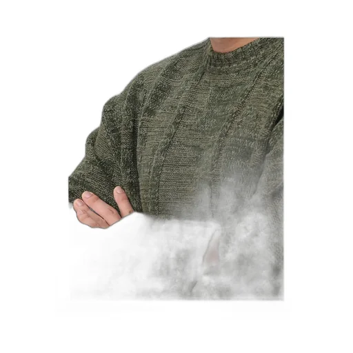 Long-Sleeved Knitted Sweater