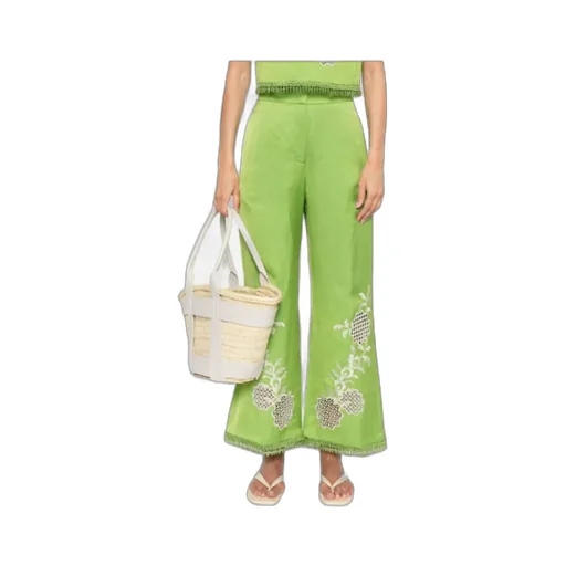 Wide-Leg Casual Pants