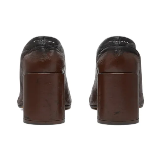Mm6 Maison Margiela Anatomic Block-Heel Pumps