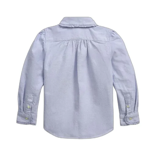 Polo Ralph Lauren Kids Polo Pony-Embroidered Curved Hem Shirt