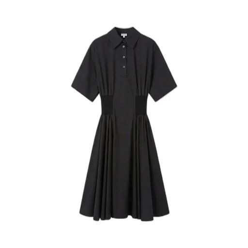 Loewe Short-Sleeved Midi Dress