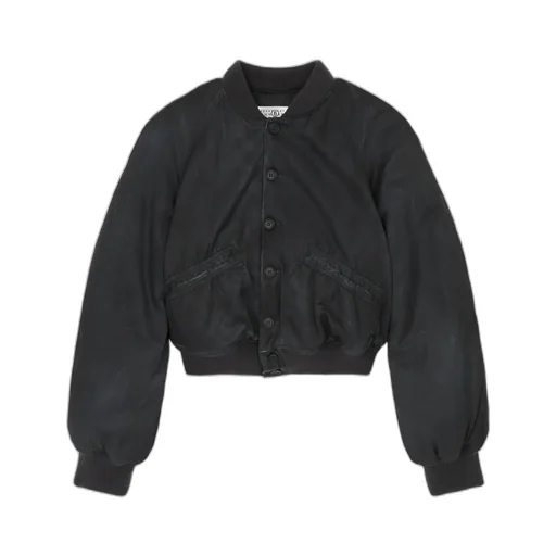 Mm6 Maison Margiela Raglan-Sleeved Bomber Jacket