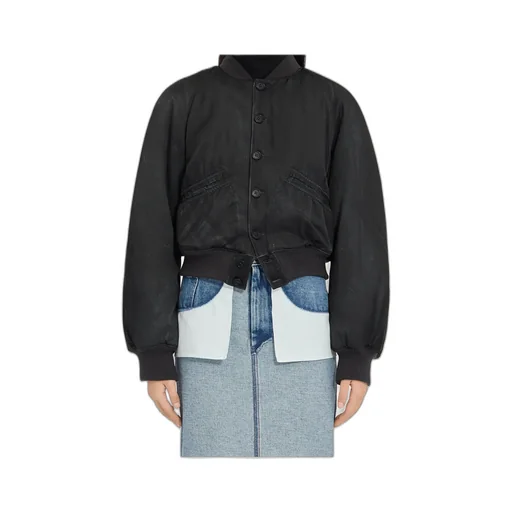 Mm6 Maison Margiela Raglan-Sleeved Bomber Jacket