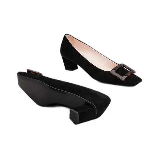Belle Vivier Pumps In Suede