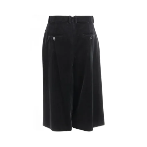 Saint Laurent Velours Vintage Midi Skirt