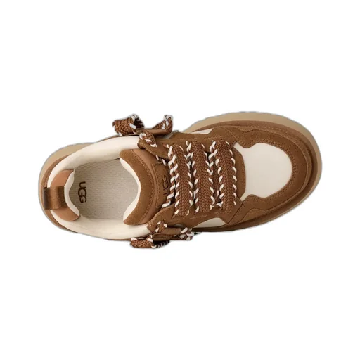 Ugg Astromel Logo Debossed Lace-Up Sneakers