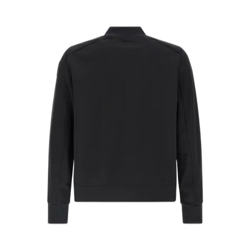 Mckay Zip-Front Logo-Patch Sweatshirt