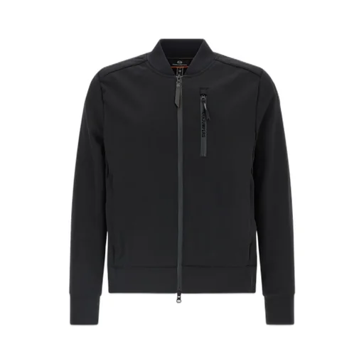 Mckay Zip-Front Logo-Patch Sweatshirt